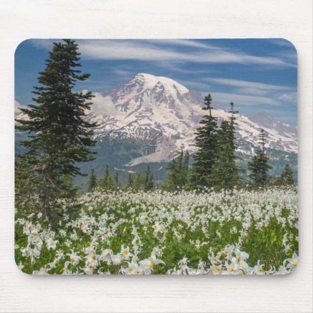 Mousepad Washington, Parque Nacional Mount Rainier 1 (Frente)