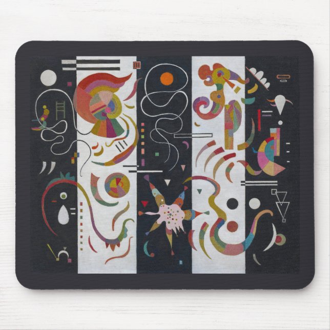 Mousepad Wassily Kandinsky , " STRIPE " (Frente)