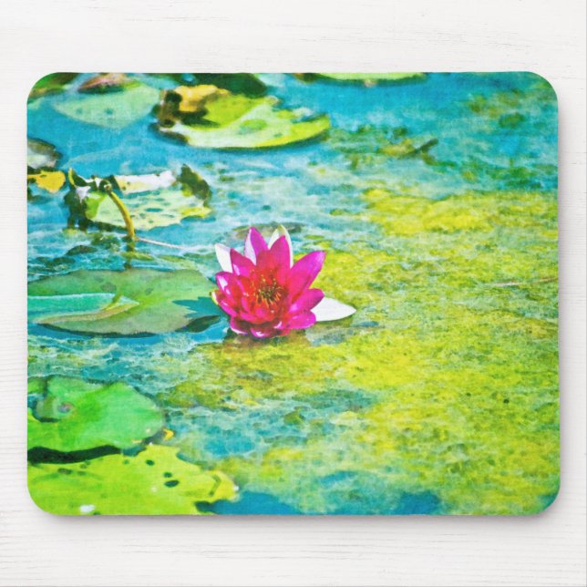 Mousepad Water Lily Lilypad (Frente)