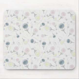 Mousepad Watercolor Dahlia