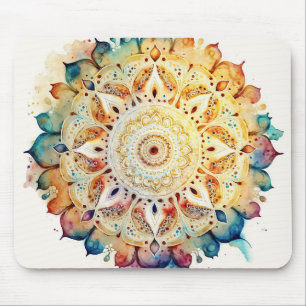 Mousepad Watercolor Mandala
