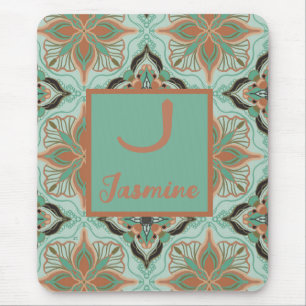 Mousepad Watercolor Marroquino Vintage - Casa Floral