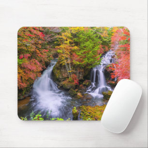 Mousepad Waterfalls Faucet Waterfalls Nikko Japan Fall