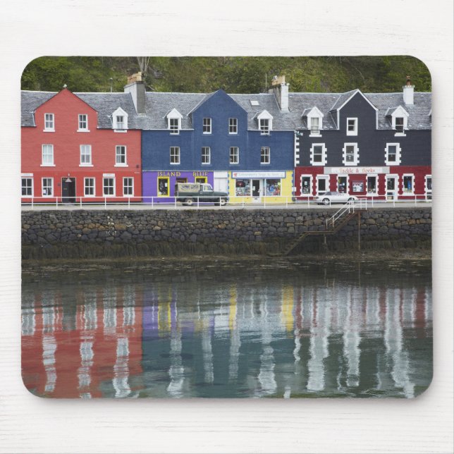 Mousepad Waterfront, Tobermory, ilha de Mull, Escócia, (Frente)