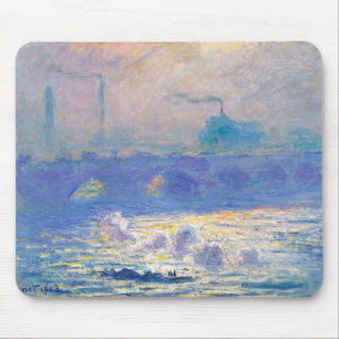 Mousepad Waterloo Bridge (Londres), Monet