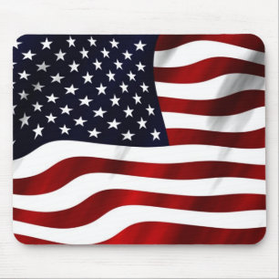 Mousepad Waving Flag Americano