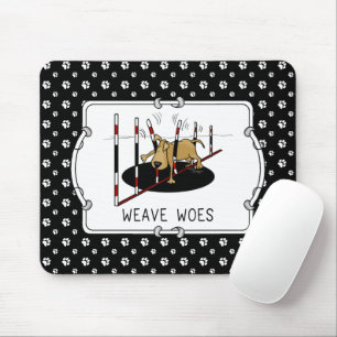 Mousepad Weave Woes - agilidade engraçada, golpes de cão