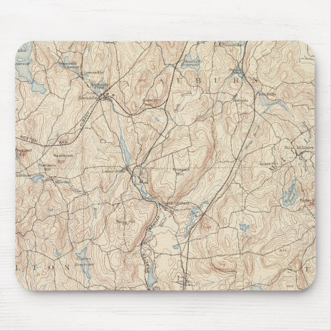 Mousepad Webster, Massachusetts (Frente)