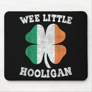 Mousepad Wee Little Hooligan Engraçado Dia de São Patrício