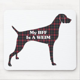 Mousepad Weimaraner BFF