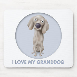Mousepad Weimaraner Granddog