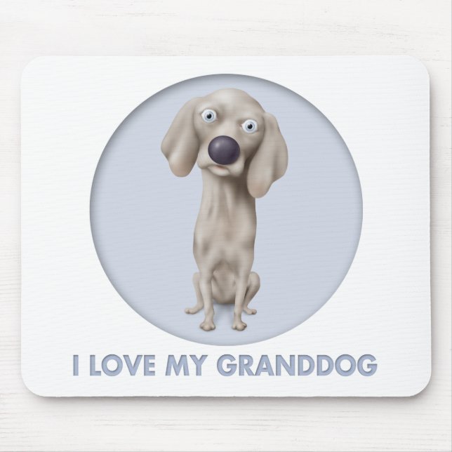 Mousepad Weimaraner Granddog (Frente)