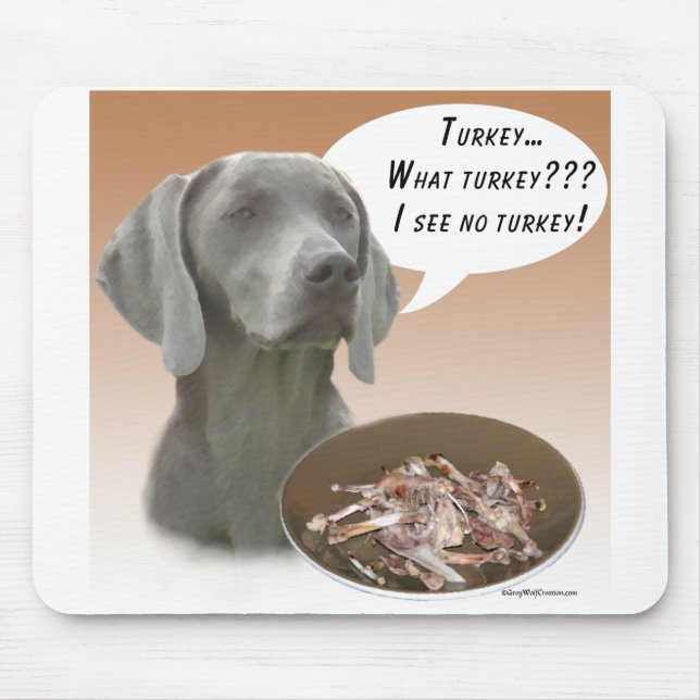 Mousepad Weimaraner Turquia (Frente)
