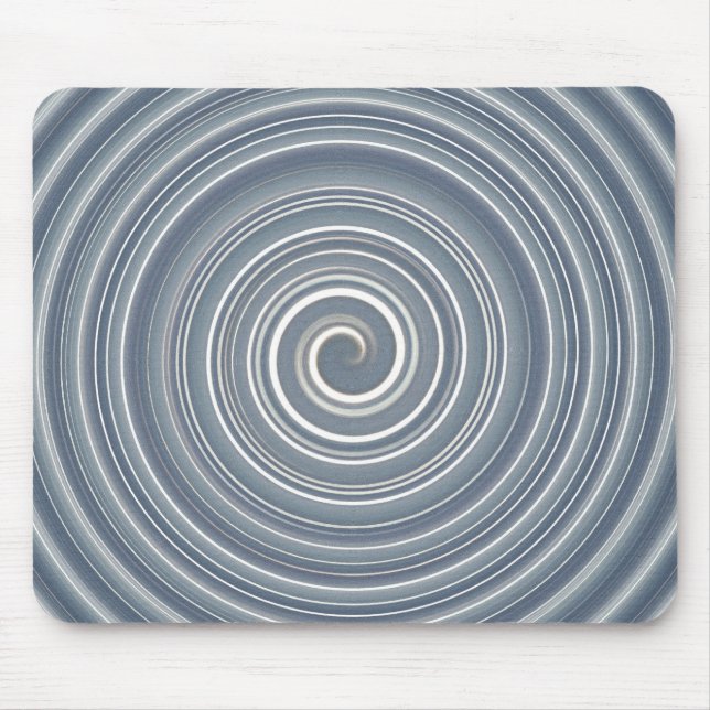 Mousepad — weisse Spirale (Frente)