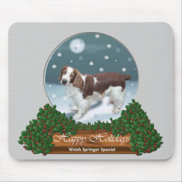 Mousepad Welsh Springer Spaniel presentes de Natal
