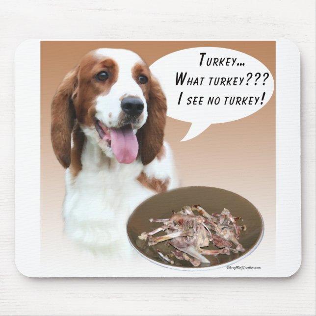 Mousepad Welsh Springer Spaniel Turquia (Frente)