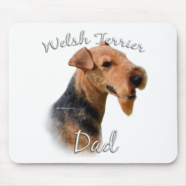 Mousepad Welsh Terrier Pai 2 (Frente)