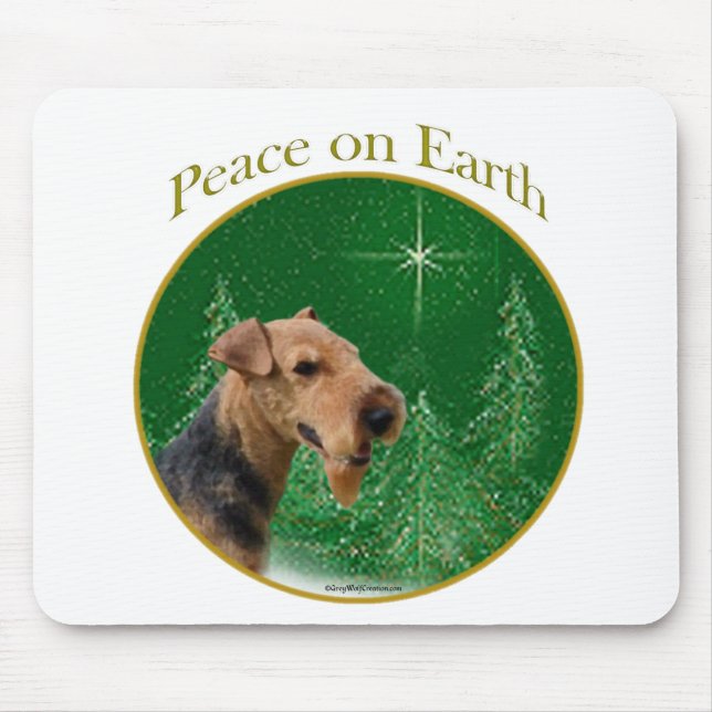 Mousepad Welsh Terrier Peace (Frente)