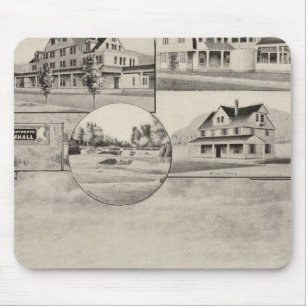 Mousepad Wentworth Hall, Cottages