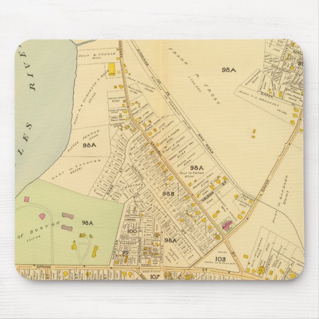 Mousepad West Roxbury, Massachusetts 8 (Frente)