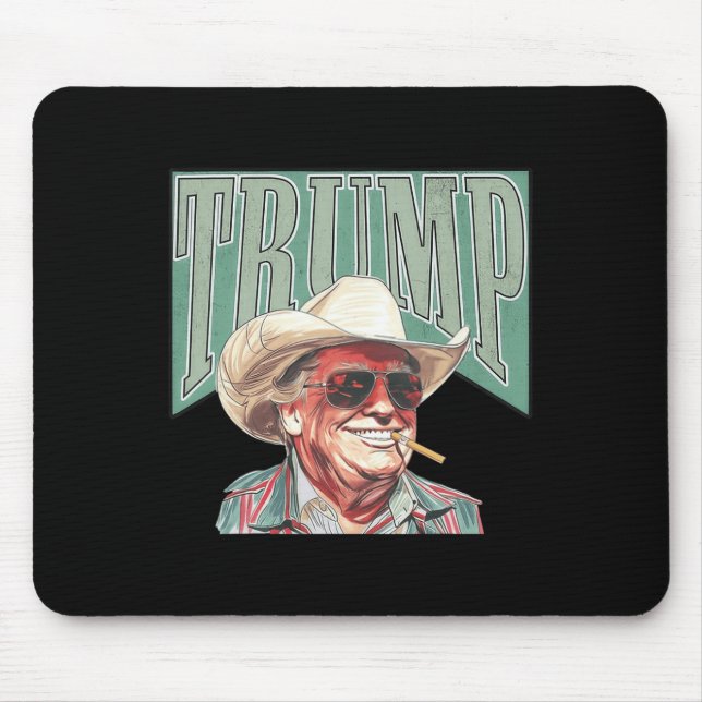 Mousepad Western Make America Excelente Trump Pai (Frente)