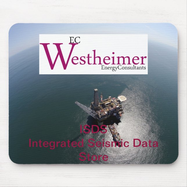 Mousepad Westheimer no trabalho (Frente)