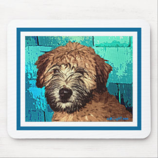 MOUSEPAD WHEATEN TERRIER: BOMBA MOLHADA