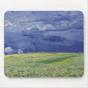 Mousepad Wheatfields de Vincent van Gogh sob o