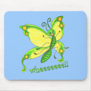 Mousepad Wheeeee! Eu sou uma borboleta!!
