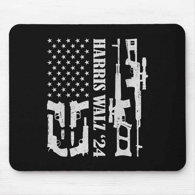 Mousepad Wheimer 24 American Flag Guns Owner (Proprietário  (Frente)
