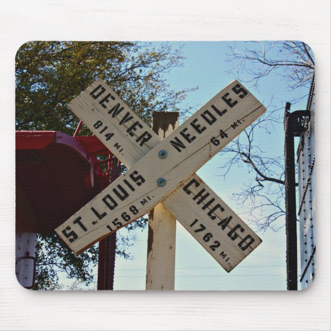 Mousepad Where the Tracks Lead (Frente)