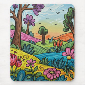 Mousepad Whimsical Wonderland