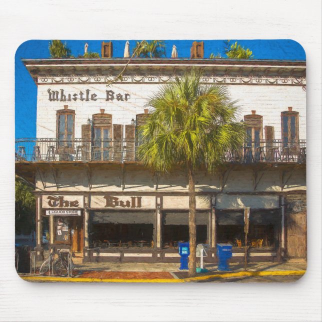 Mousepad Whistle Bar Key West (Frente)