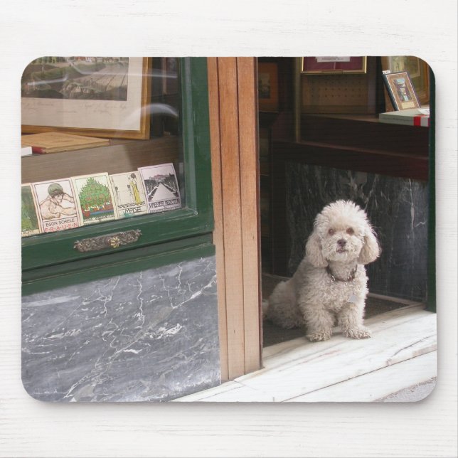 Mousepad White Dwarf Poodle (Frente)