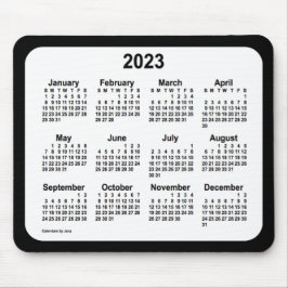 Mousepad White em 2023, por Janz, dois tons
