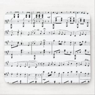 Mousepad White Sheet Music