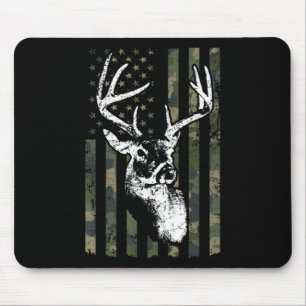 Mousepad Whitetail Buck Deer Hunting EUA Camouflage América