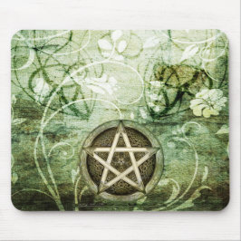 Mousepad Wicca Rustica: Pentacle da floresta