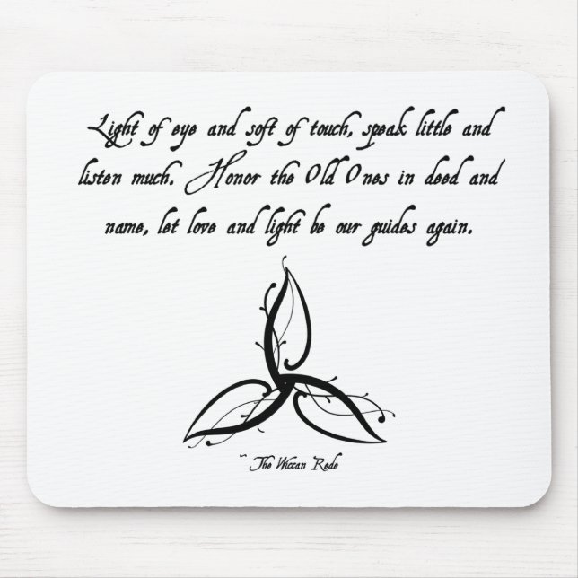 Mousepad Wiccan (Frente)