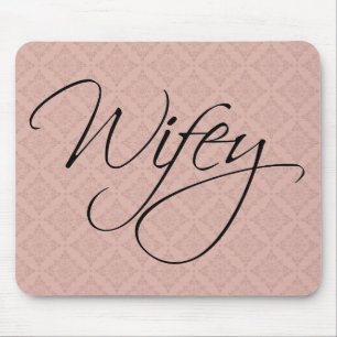 Mousepad Wifey Calliografia