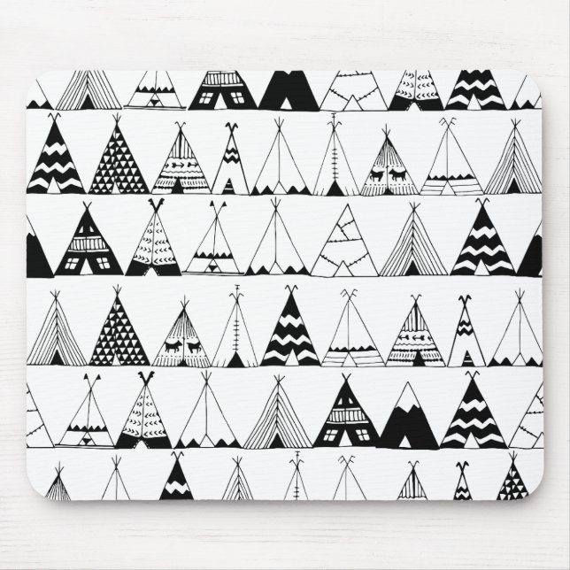 Mousepad Wigwam inspirado (Frente)