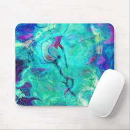Mousepad Wild Aqua Water Abstrato Art