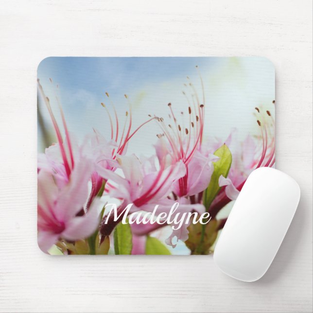 Mousepad Wild Azalea Blossoms (Com mouse)