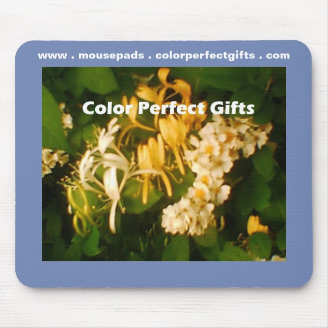 Mousepad Wild Honeysuckle Rosa (Frente)