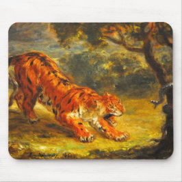 Mousepad Wild Tiger e Cobra (Arte Animal)