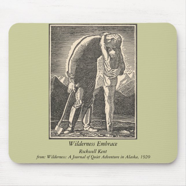 Mousepad Wilderness Embrace (Frente)