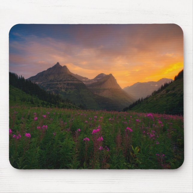 Mousepad Wildflowers da geleira (Frente)