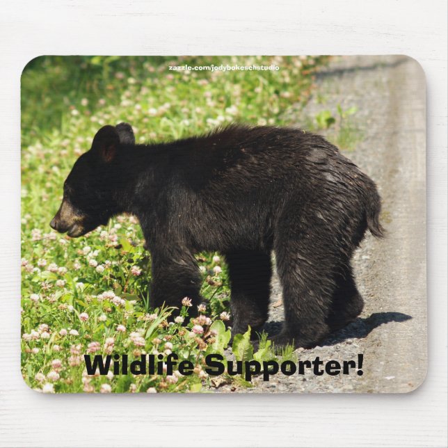 Mousepad Wildlife Bears Design (Frente)