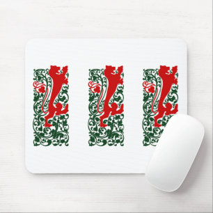 Mousepad Will Bradley Heraldic Lion