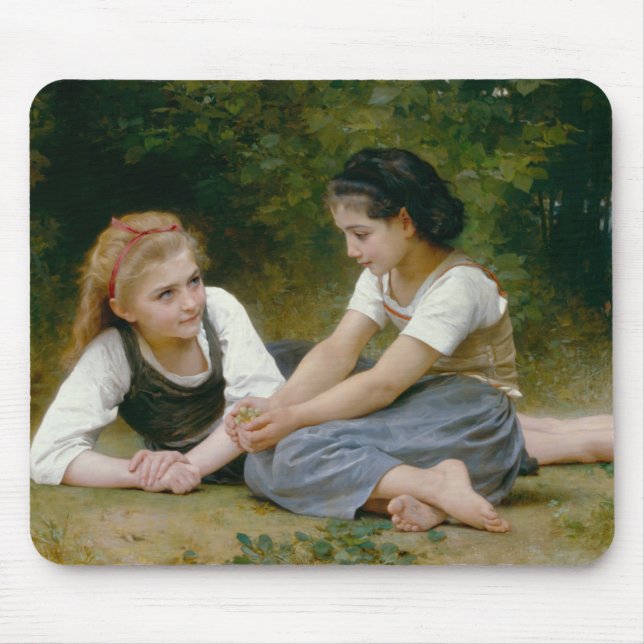 Mousepad William-Adolphe Bouguereau - Os Coletores Nut (Frente)